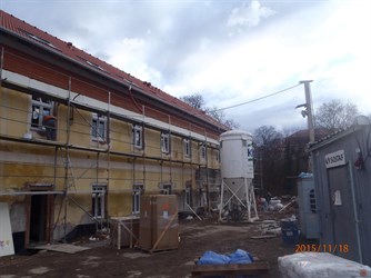 Rekonstrukce Čáslav - stavební práce